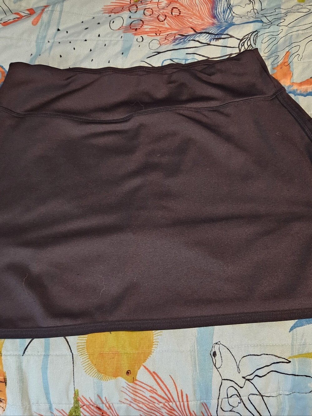 Daisy Fuentes Black Athletic Skort